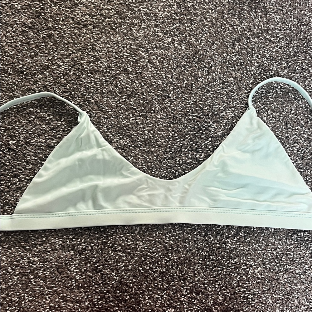 Elegant Light Blue Swim top